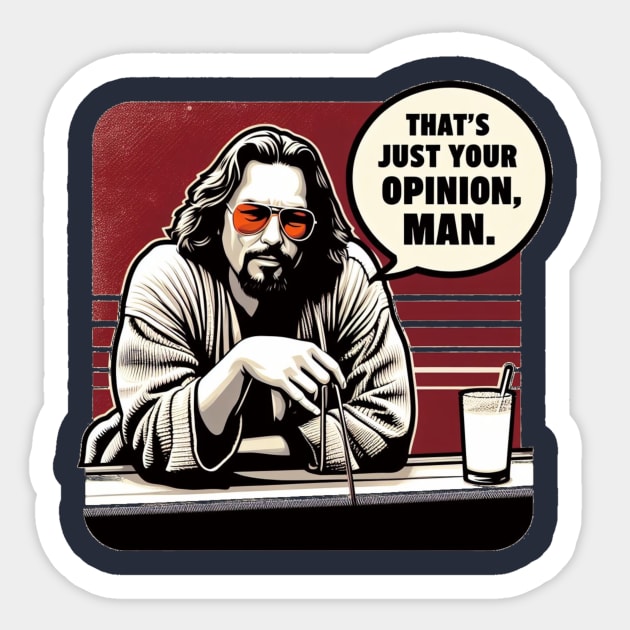 Your Opinion Sticker by Iceman_products